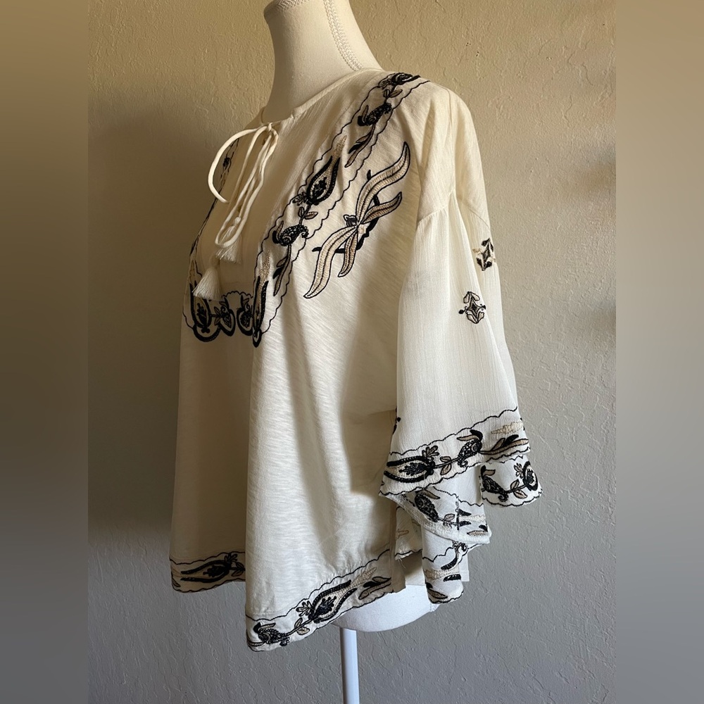 Lucky brand bohemian top - Picture 4 of 10